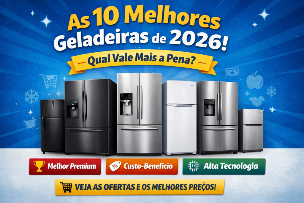 As 10 Melhores Geladeiras AS 10 melhores geladeiras de 2026